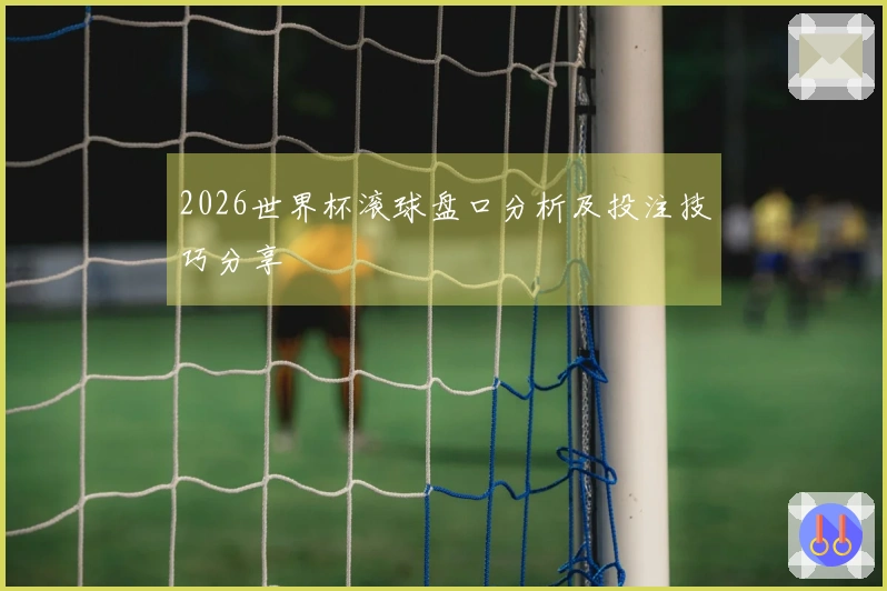 2026世界杯滚球盘口分析及投注技巧分享
